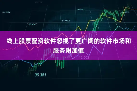 线上股票配资软件忽视了更广阔的软件市场和服务附加值